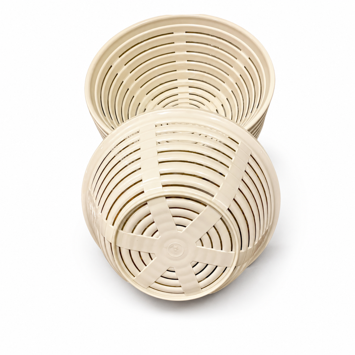 Australian-made round banneton proofing basket